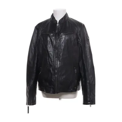 Läderjacka (Svart) från Gipsy Bomull, Lyocell, Polyester, Ull