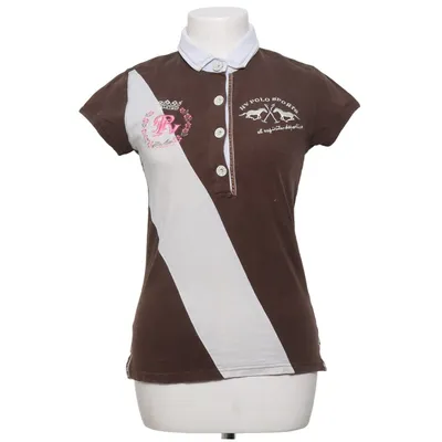 Polotrøje (Brun, Hvid, Pink) fra HV Polo
