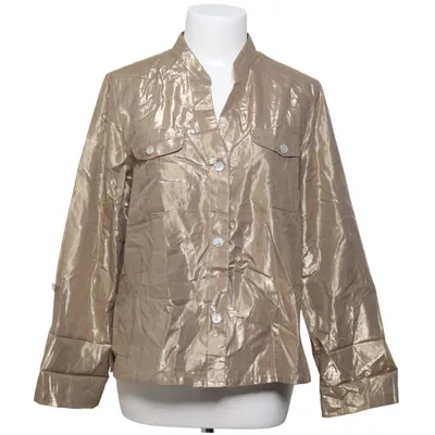 Blouse (Gold) from Ruby Rd Cotton, Metallic fiber, Polyester