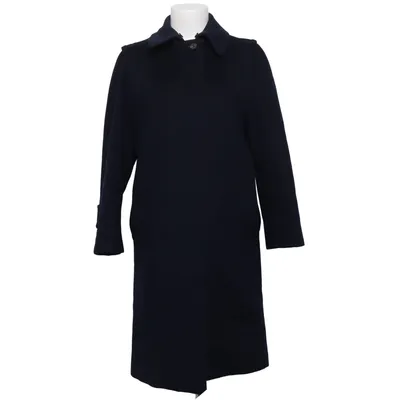 Coat (Blue) from Pischl Polyamide, Wool