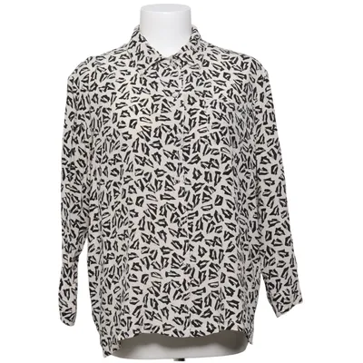 Blouse (Beige, Zwart) van Pure Silk