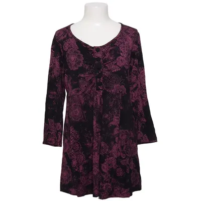 Tunique (Violet, Noir) de Great Rumors Élasthane, Viscose