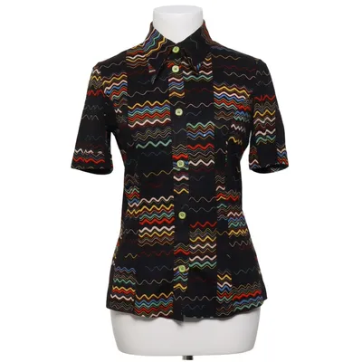 Short sleeve shirt (Black, Multicolored) from Sonia Rykiel