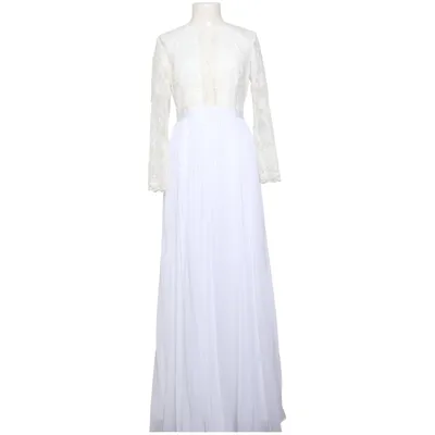 Brudklänning (Vit) från Asos Bridal Bomull, Polyamid, Polyester, Viskos
