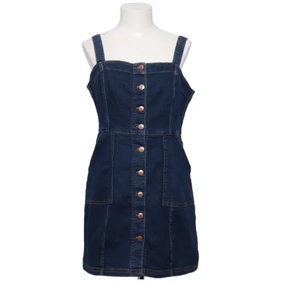 Denim jurk (Blauw) van Divided by H&M Katoen, Elastaan, Polyester