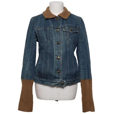 Denim jacket (WMN-INT-M) from SAND Acrylic, Cotton, Merino wool