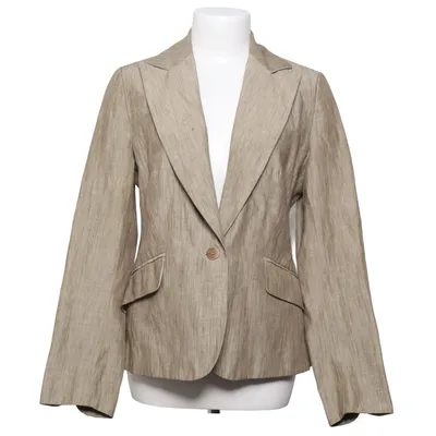 Kavaj (Beige) från Flare Collection Bomull, Linne, Polyester