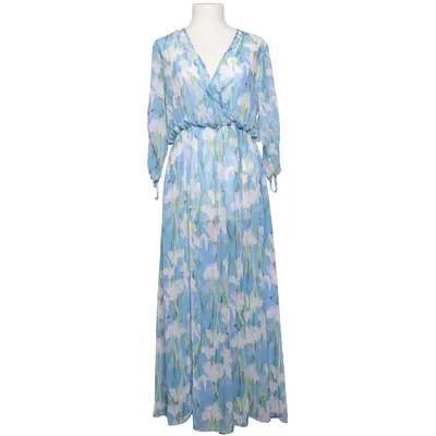 Robe longue (Bleu, Multicolore) de Alba Moda Polyester