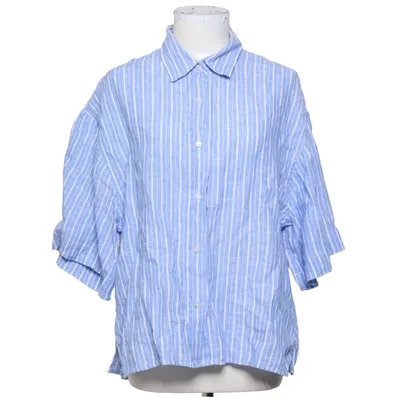 Korte mouwen shirt (Blauw, Wit) van Arket Linnen