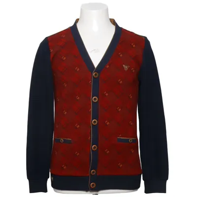 Cardigan (Blauw, Rood, Meerkleurig) van MCS Katoen