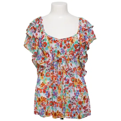 Top (Wit, Meerkleurig) van The Garden Collection by H&M Gerecycled polyester