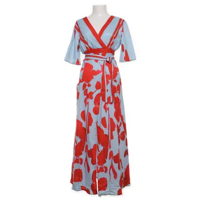 Klänning (Röd, Blå, Flerfärgad) från Babara Mode Polyester