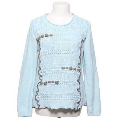 Pull-over (Bleu) de Biba Acrylique, Coton