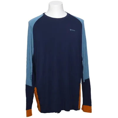 Base layer shirt (Blue, Orange) from Urberg Elastane, Viscose
