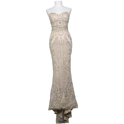 Aftonklänning (Beige, Silverfärgad) från Dennis Maglic
