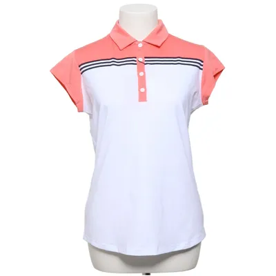Polo (Rose, Blanc, Noir) de Footjoy Élasthane, Polyester