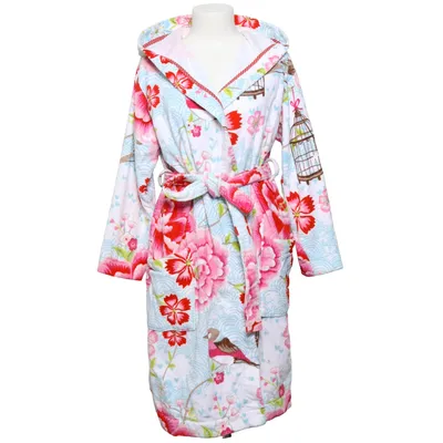 Bathrobe (White, Pink, Multicolored) from Pip Studio Cotton