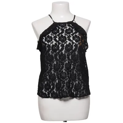 Top (Zwart) van H&M Coachella Katoen, Polyamide, Viscose