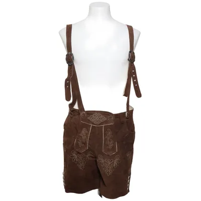 Lederhosen (Brun) fra JCC Collection Læder, Polyester