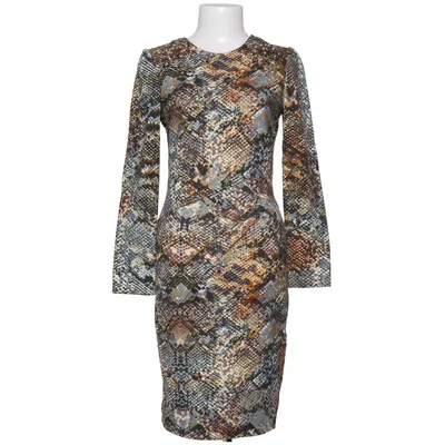 Jurk (Bruin, Meerkleurig) van Blumarine Elastaan, Polyamide, Wol