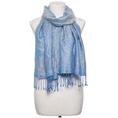 Halsduk (Blå, Flerfärgad) från Kashmiri Scarves London Silke