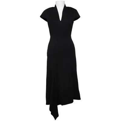 Robe longue (Noir) de Karen Millen Élasthane, Polyester, Viscose