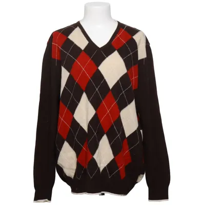 Trui (Bruin, Rood, Wit) van Persona Polyamide, Wol