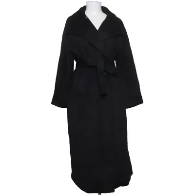 Coat (Black) from NLY Recycled polyester, Wool