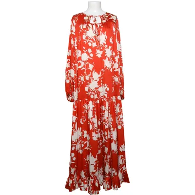 Maxi jurk (Rood, Wit) van Johanna Ortiz x H&M