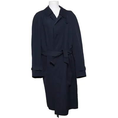 Trench coat (Blue) from Nino Cotton, Polyester, Viscose