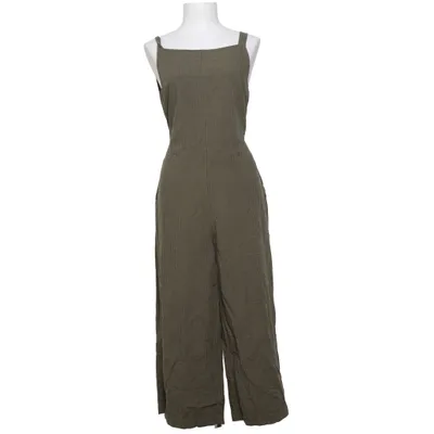 Jumpsuit (Groen) van Uniqlo Katoen, Linnen, Gerecycled polyester, Viscose
