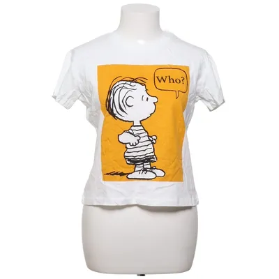 T-shirt (Wit, Geel) van Peanuts Katoen