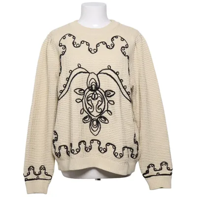 Sweater (Beige) from Object Recycled cotton