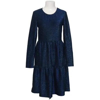 Dress (Blue) from Pieces Elastane, Polyamide