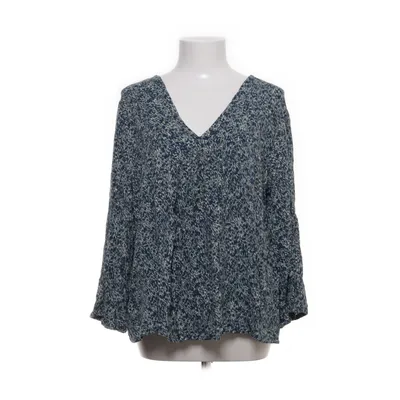 Blouse (Blue, Multicolored) from Ginger Accent Viscose