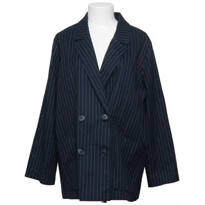 Blazer (Blå) fra Monki Elastan, Polyester, Viscose