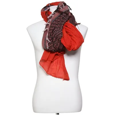 Shawl (Red, Black) from Plomo o Plata