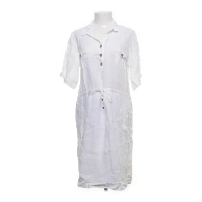 Shirt dress (White) from Antonelle Cotton, Linen, Polyester