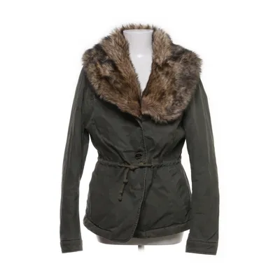 Parka (Vert, Marron) de Tom Tailor Denim Coton, Fourrure