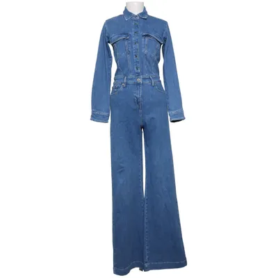 Buksedragt (Blå) fra 7 for All Mankind Bomuld, Elastan