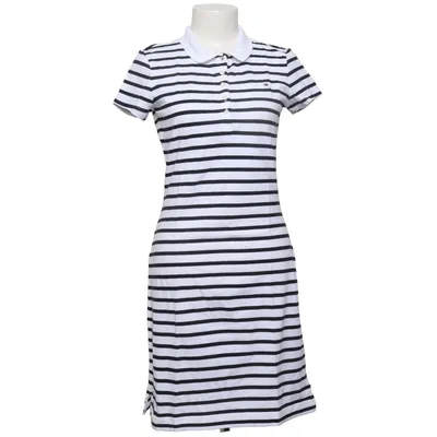 Pikéklänning (Vit, Blå) från Tommy Hilfiger Bomull, Elastan