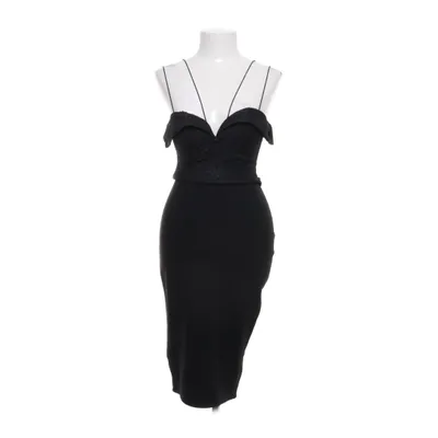 Cocktail dress (Black) from Rare London Cotton, Elastane, Polyamide, Polyester