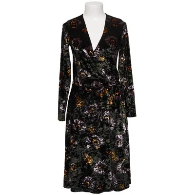 Wrap dress (Green, Multicolored) from RN London Elastane, Polyester