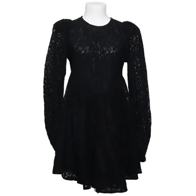 Dress (Black) from ROTATE Birger Christensen Cotton, Polyamide, Polyester, Viscose