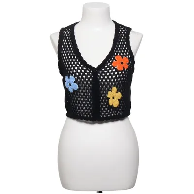 Gilet (Zwart, Meerkleurig) van Cider Acryl