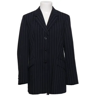 Blazer (Zwart) van Hucke Katoen, Elastaan, Polyester, Wol