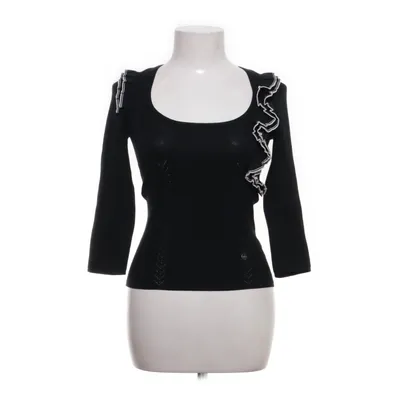 Tröja (Svart, Vit) från Karen Millen Bomull, Elastan, Polyamid, Viskos