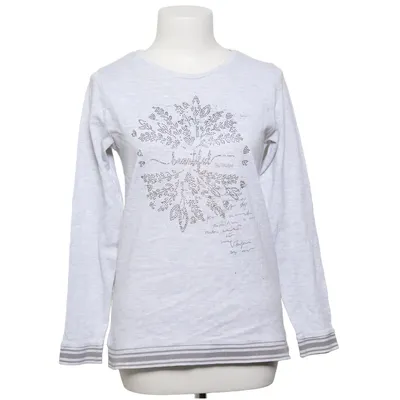 Pull-over (Gris) de Multiblu Coton, Polyester, Viscose