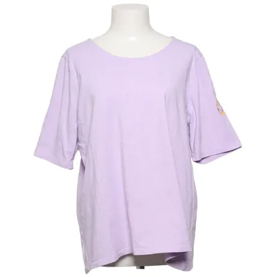 T-shirt (Lila) van Strandfein Katoen, Elastaan