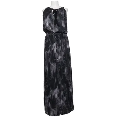 Långklänning (Svart, Vit) från Elie Tahari Elastan, Polyester, Silke
